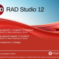 Rad Studio 12 Start Screen